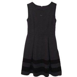 Calvin Klein Dark Gray Midi Dress / Shift Dress